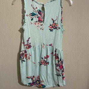 Cute Floral Tank Top